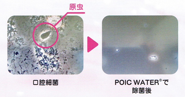 最先端の科学技術から生まれたPOIC除菌水